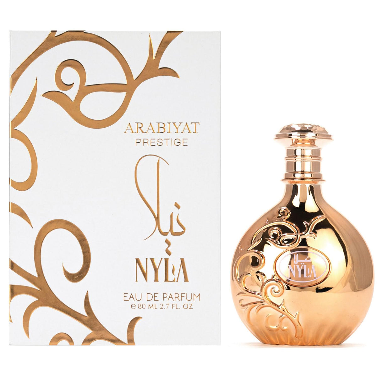 Arabiyat Prestige Nyla 3.4 fl oz / 100 ml – Elegant Unisex Eau de Parfum, Fast USA Ship