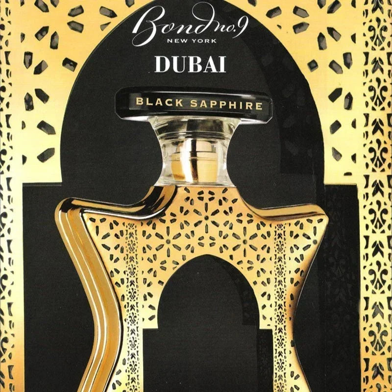 Bond No. 9 Dubai Black Sapphire 3.4 fl oz / 100 ml – Elegant Unisex Eau de Parfum, Fast USA Ship
