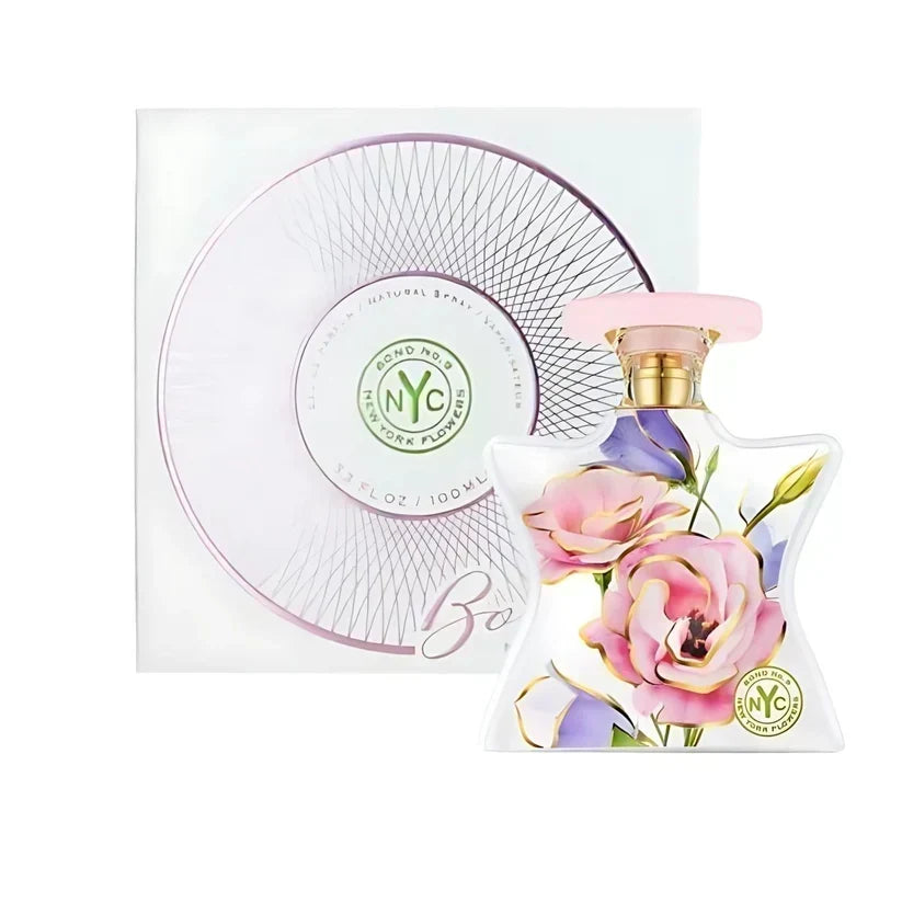 Bond No. 9 New York New York Flowers 3.4 fl oz / 100 ml – Premium Unisex Scent, Ships Free