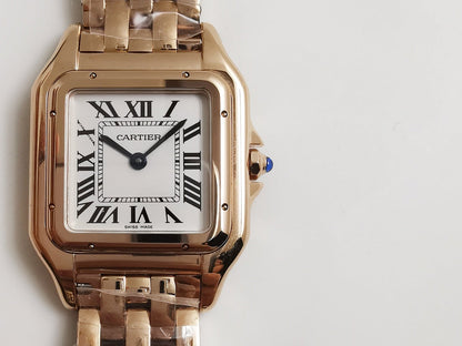 PANTHERE DE CARTIE QUARTZ PINK GOLD CASE