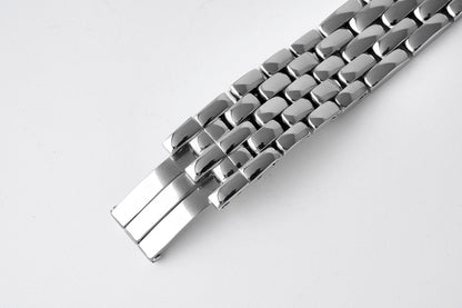 PANTHERE 27MM SILVER CASE DIAMOND BEZEL WHITE DIAL
