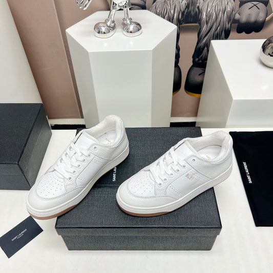 SL/61 SNEAKERS IN WHITE CALFSKIN