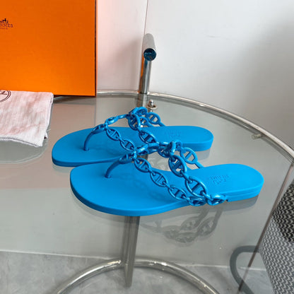 ISLAND SANDAL VIVID SKY BLUE PVC WATERPROOF