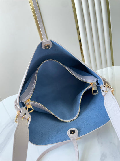 FLORE 28 IN WHITE PERFORATED CALFSKIN