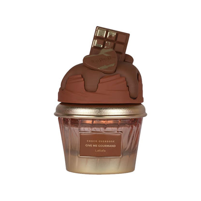 Lattafa Choco Overdose 2.6 Ounce / 75 ml – Elegant Unisex Eau de Parfum, Fast USA Ship