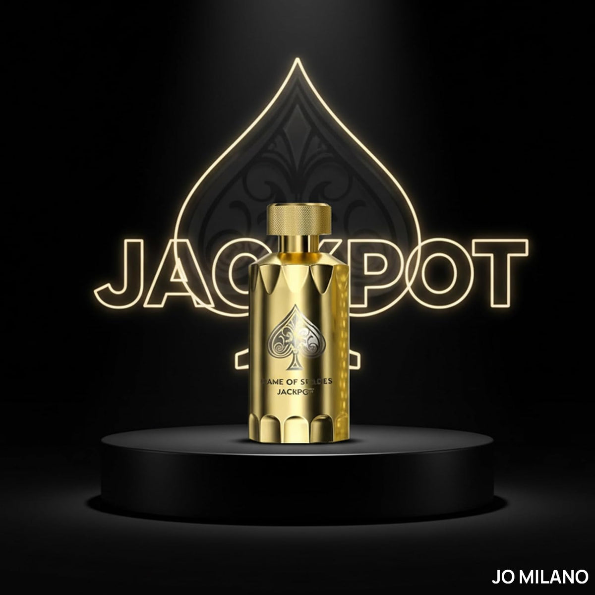 Jo Milano Game of Spades Jackpot – 3.4 fl oz / 100 ml Unisex Fragrance | Fast US Delivery