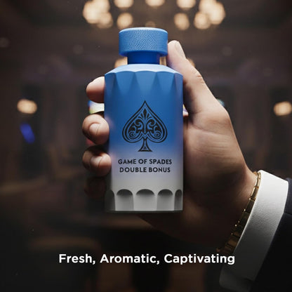 Jo Milano Game of Spades Double Bonus 3.4 fl oz / 100 ml – Premium Unisex Scent, Ships Free