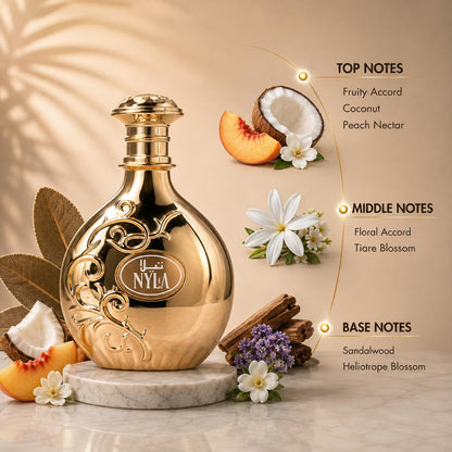 Arabiyat Prestige Nyla 3.4 fl oz / 100 ml – Elegant Unisex Eau de Parfum, Fast USA Ship