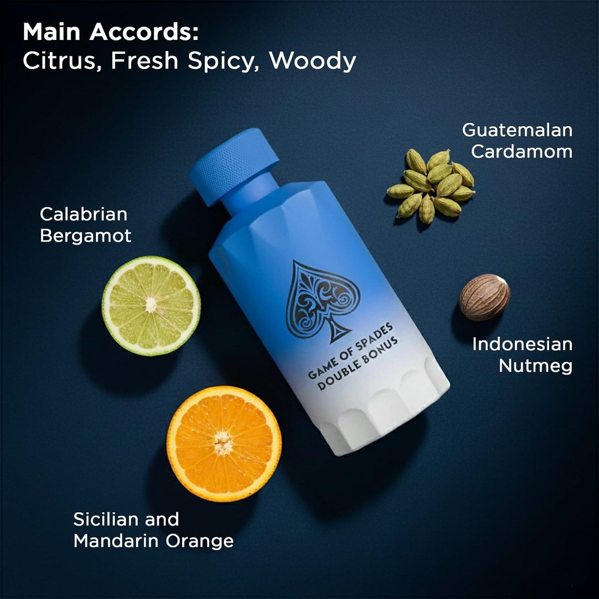 Jo Milano Game of Spades Double Bonus 3.4 fl oz / 100 ml – Premium Unisex Scent, Ships Free