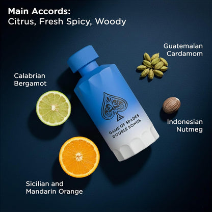 Jo Milano Game of Spades Double Bonus 3.4 fl oz / 100 ml – Premium Unisex Scent, Ships Free