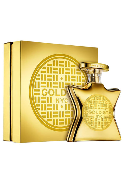 Bond No. 9 New York Gold Street 3.4 fl oz / 100 ml for Unisex | Genuine Designer Fragrance – Free Delivery