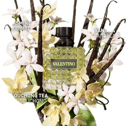 Valentino Donna Born in Roma Green Stravaganza 3.4 oz (100 ml) for Unisex | Genuine Designer Fragrance – Free Delivery