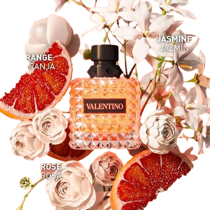 Valentino Donna Born in Roma Coral Fantasy Product Description: 3.4 oz (100 ml) – Elegant Unisex Eau de Parfum, Fast USA Ship
