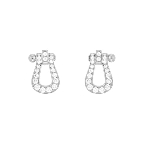 FORCE 10 FULL DIAMOND STUD EARRINGS MINI MODEL