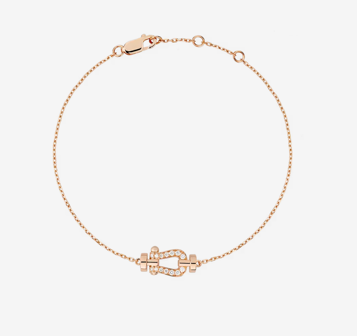 FORCE 10 FULL DIAMOND BUCKLE CHAIN LINK MINI MODEL