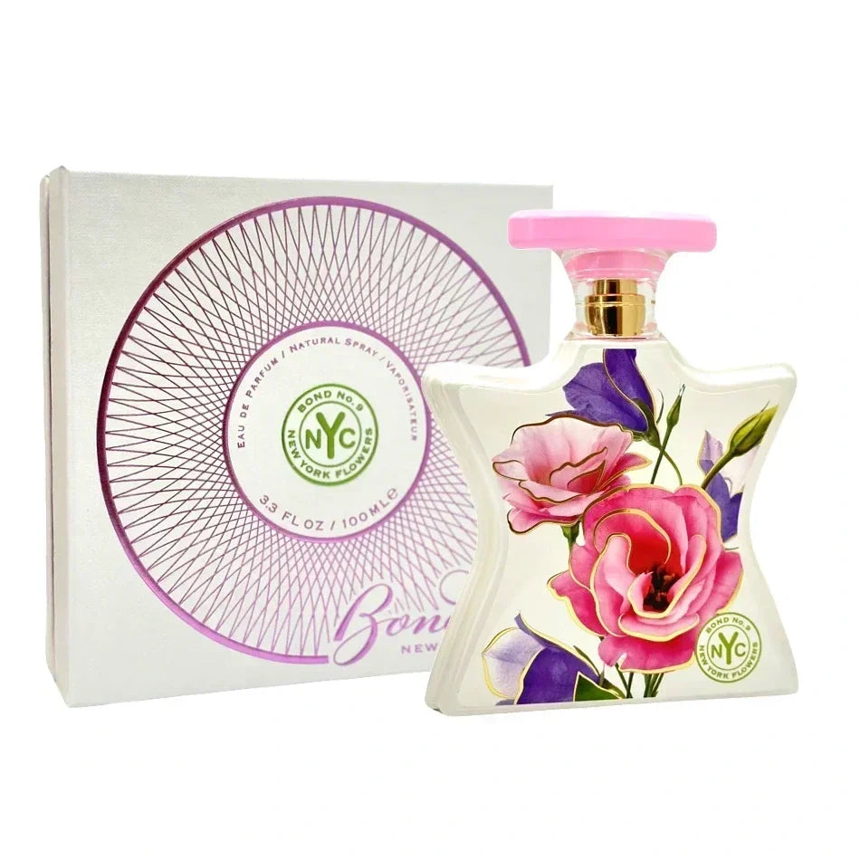 Bond No. 9 New York New York Flowers 3.4 fl oz / 100 ml – Premium Unisex Scent, Ships Free