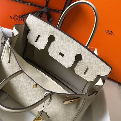 HERM Birkin 30cm Bag In Beton