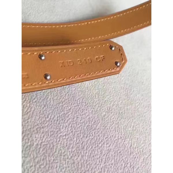 HERM Kelly 18 Belt In Black Epsom Leather