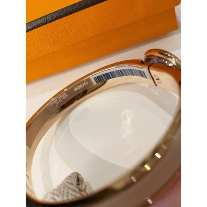 HERM Black Mini Clic Chaine d'Ancre Bracelet