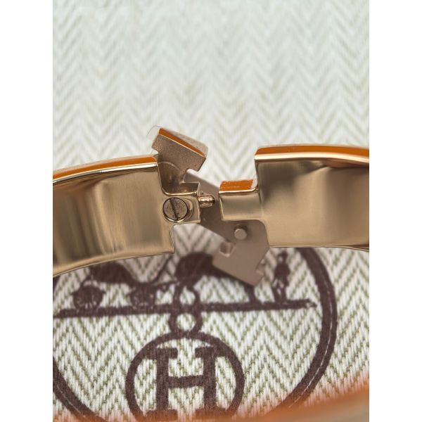 HERM Chataigne Enamel Clic H Bracelet