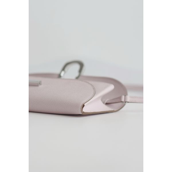 HERM Maillon To Go Wallet in Mauve Pale Epsom Calfskin
