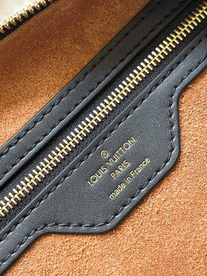 SPEEDY SOFT 30 IN BLACK MONOGRAM EMPREINTE LEATHER