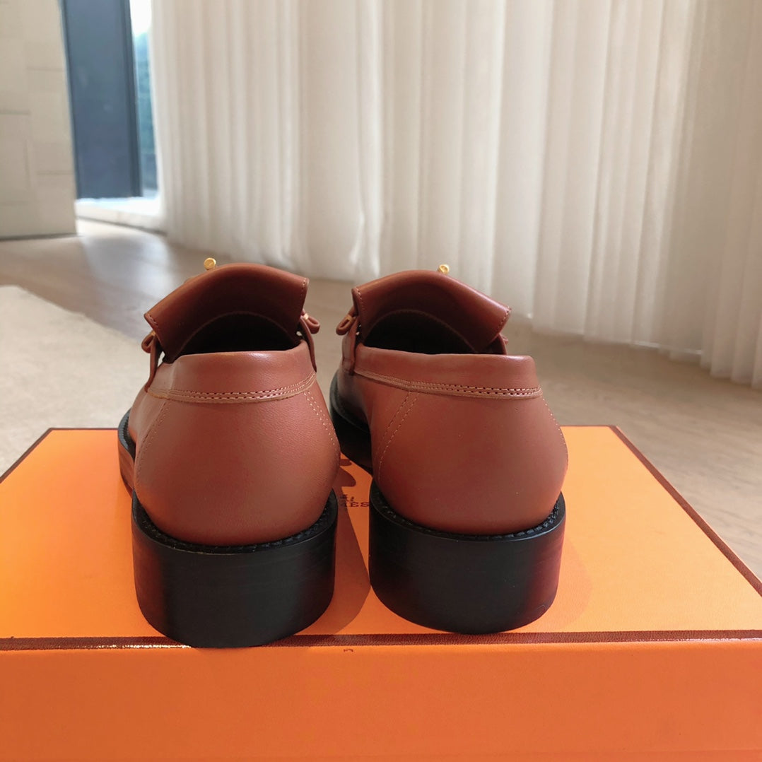 IMPACT LOAFER 25 CARAMEL CALFSKIN