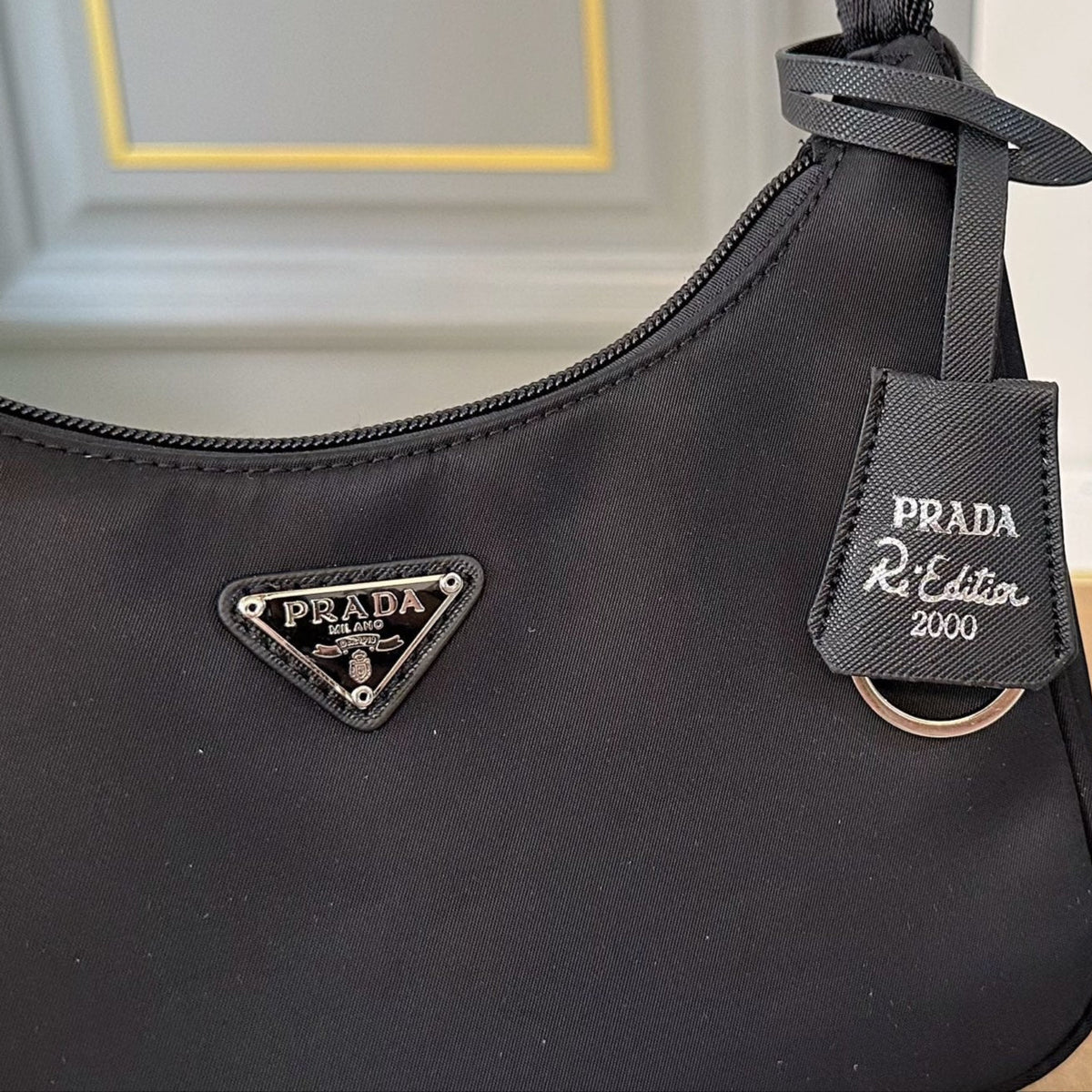 HOBO RE-EDITION BAG 22 IN BLACK RE-NYLON