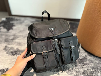 PRA 32 BACKPACK IN BLACK RE-NYLON