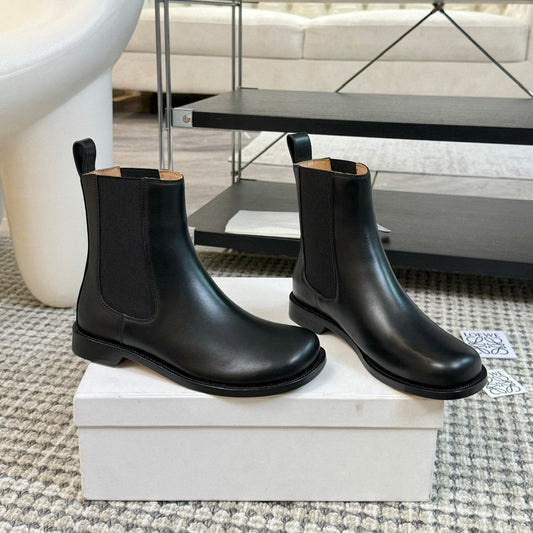 LW CAMPO CHELSEA BOOT BLACK CALFSKIN