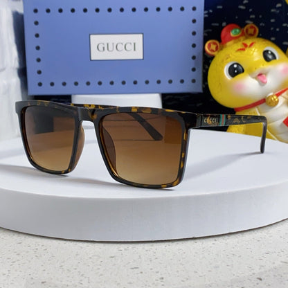RECTANGULAR FRAME SUNGLASSES 563259 IN ACETATE