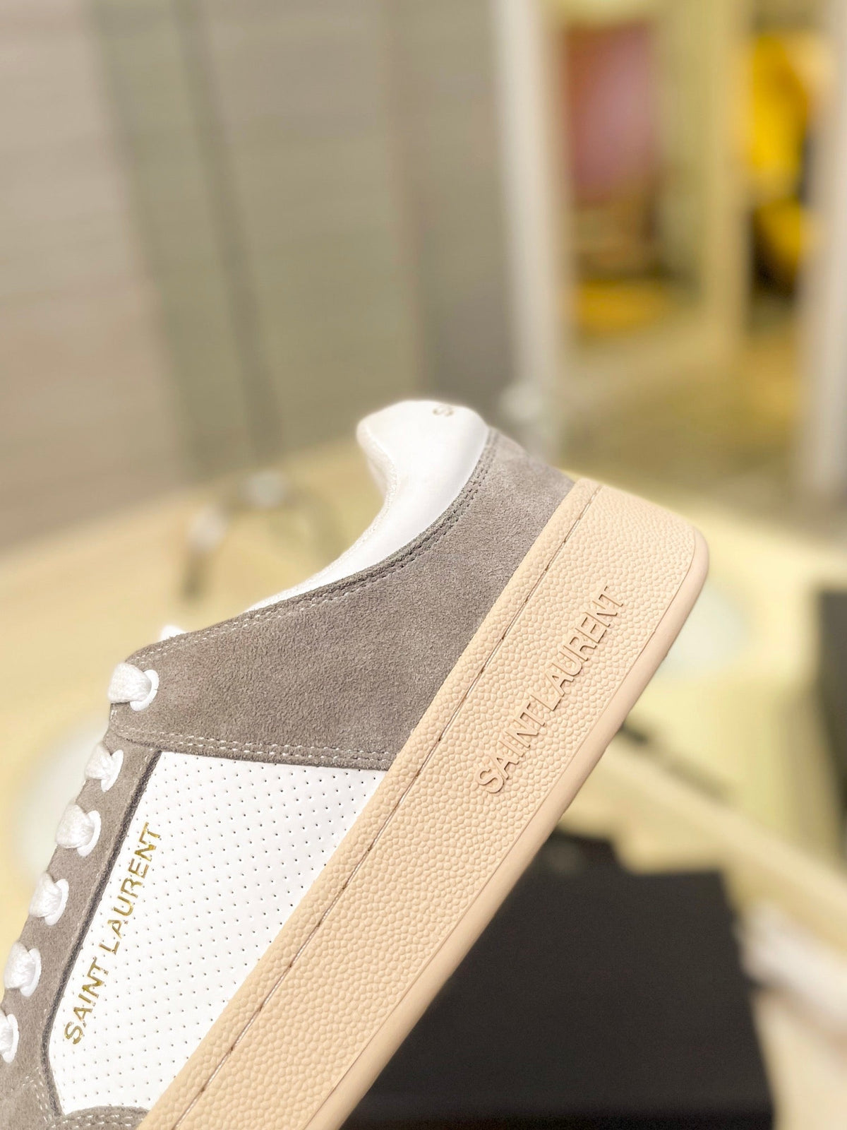 SL SL/61 SNEAKERS CAMEL SUEDE