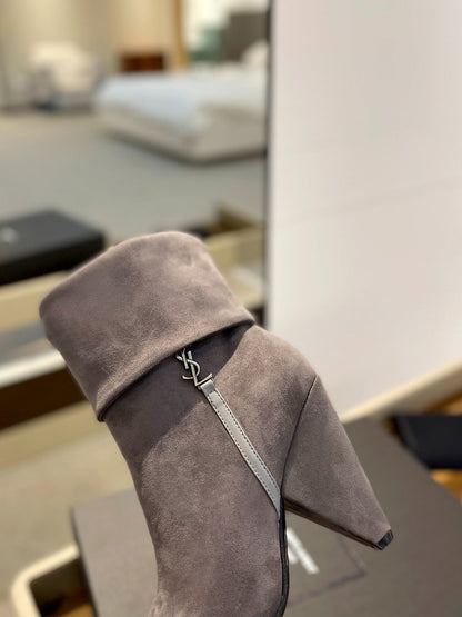 SL NIKI BOOTIES ANCHOR SUEDE